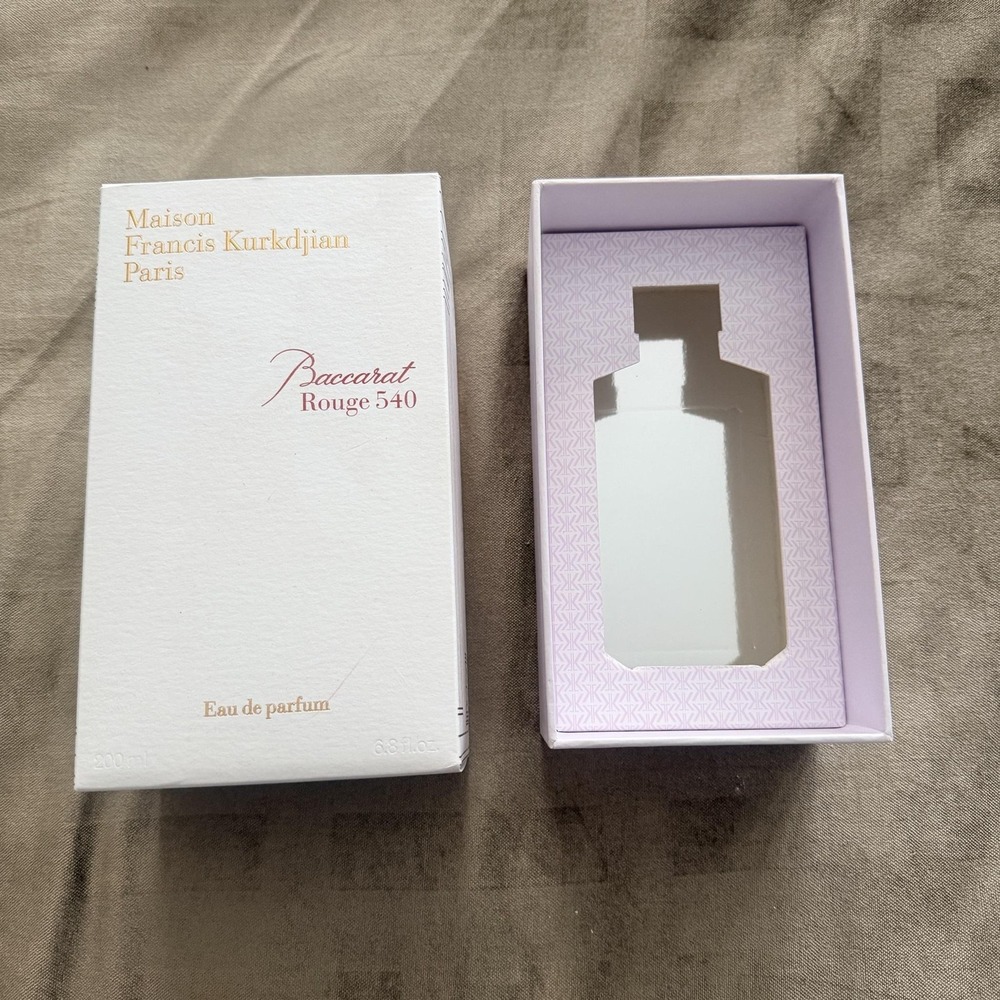 Maison Francis Kurkdjian‎ Baccarat Rouge 540 6.8oz Perfume EMPTY BOX ONLY